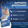 Oxyreset - integratore antiossidante Glutatione, Vite Rossa e Vitamina C- 24 compresse 