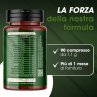 Caducapil Forte - integratore Ideale per Uomo e Donna - Per rinforzare e stimolare la crescita dei capelli, a base di Serenoa repens e Biotina - 90 compresse
