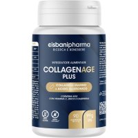 Collagenage Plus - Collagene con Acido Ialuronico e Coenzima Q10 - Integratore per Pelle e Cartilagini-  90 compresse