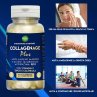 Collagenage Plus - Collagene con Acido Ialuronico e Coenzima Q10 - Integratore per Pelle e Cartilagini-  90 compresse