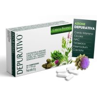 DEPURATIVO CISBANI PHARMA 30 COMPRESSE - Integratore per depurare e per la funzione epatica - SCADENZA 30.11.26