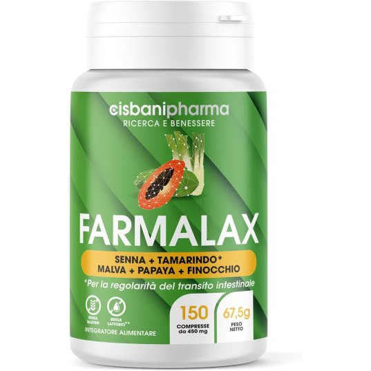 Farmalax – Integratore per la Regolarità Intestinale e il Benessere Digestivo- 150 compresse