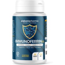 Immunoferrin - integratore Lattoferrina pura, Vitamina C, D e Zinco – 60 compresse 
