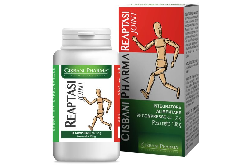 Reaptasi Joint 90 compresse - integratore Artiglio del diavolo, Boswellia, Glucosamina, MSM per la funzionalità articolare e il contrasto di stati di tensione localizzati