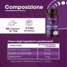 SonnoSeren Notte 60 compresse - integratore Melatonina pura 1mg, Biancospino, Passiflora, Valeriana e Melissa per rilassamento e Sonno