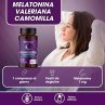 SonnoSeren Notte 60 compresse - integratore Melatonina pura 1mg, Biancospino, Passiflora, Valeriana e Melissa per rilassamento e Sonno