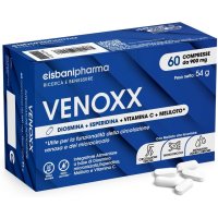 Venoxx 60 compresse - integratore a base di Diosmina, Esperidina Meliloto e Vitamina C per la funzionalità della circolazione venosa e del plesso emorroidario