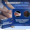 Venoxx 30 compresse - integratore a base di Diosmina, Esperidina Meliloto e Vitamina C per la funzionalità della circolazione venosa e del plesso emorroidario