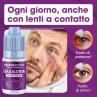 Zeaxalutein Collirio 10ml - gocce oculari con Acido Ialuronico, Camomilla, Eufrasia e Amamelide per arrossamento e secchezza occhi