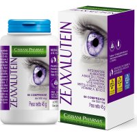 Zeaxalutein - a base di Luteina, zeaxantina, vitis vinifera, mirtillo nero, zinco, vitamine A, B2 ed E - 90 compresse